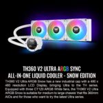 Thermaltake TH360 V2 Ultra ARGB Sync 360mm CPU Liquid Cooler AIO – White - Image 4