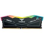 TeamGroup T-Force Delta RGB 16GB 6000MHz CL38 DDR5 Desktop Gaming Memory RAM – Black
