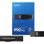Samsung 990 EVO Plus 1TB Gen 4.0 x4 and 5.0 x2 NVMe 2.0 Upto 7150MB/s Speed