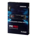 Samsung 990 PRO 2TB Gen 4.0 NVMe Upto 7450MB/s Speed