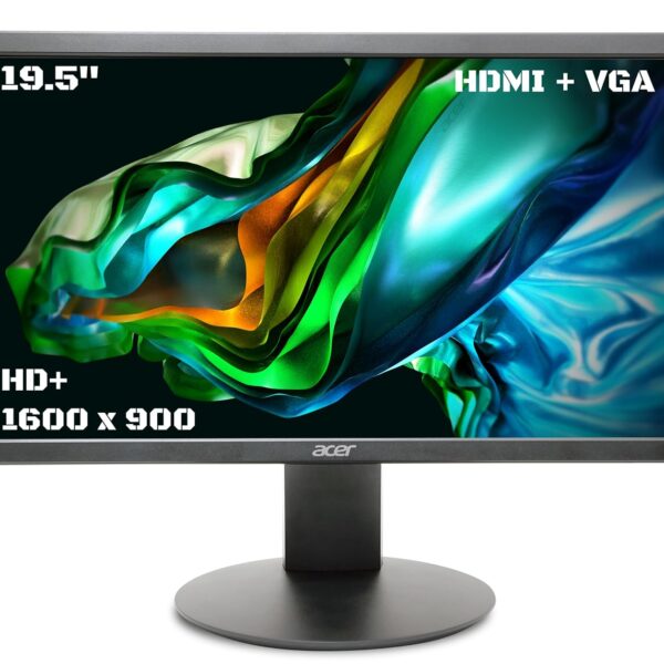 ACER K202Q 19.5 Inch HD+ 1600 X 900 Pixels LCD Monitor