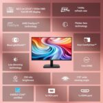 Acer EK240Y 23.8 Inch IPS Full HD Backlit LED Monitor I 144Hz Refresh Rate - Image 2
