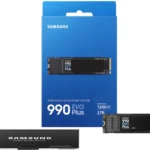 Samsung 990 EVO Plus 2TB Gen 4.0 x4 and 5.0 x2 NVMe 2.0 Upto 7150MB/s Speed